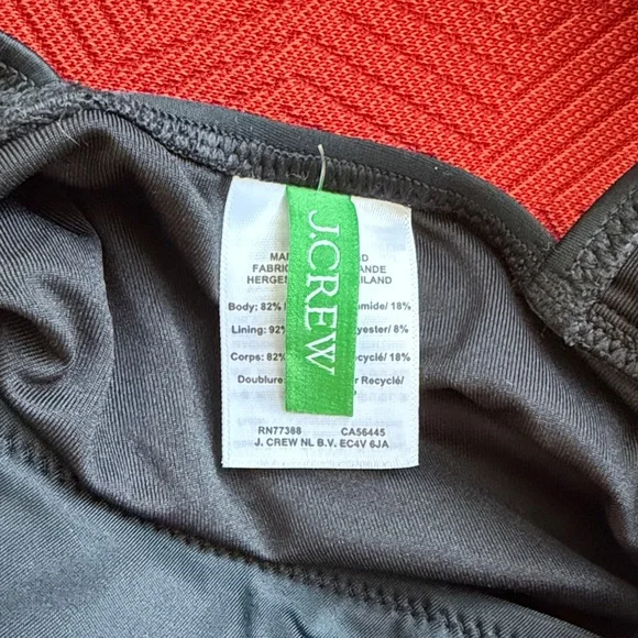 JCrew Ruched One Piece Swimsuit - Picture 5 of 5